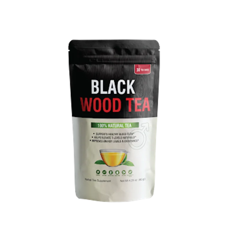 Black Wood Tea Natural Longevity & Vitality Formula — 1 Bottle / 30 Day Supply